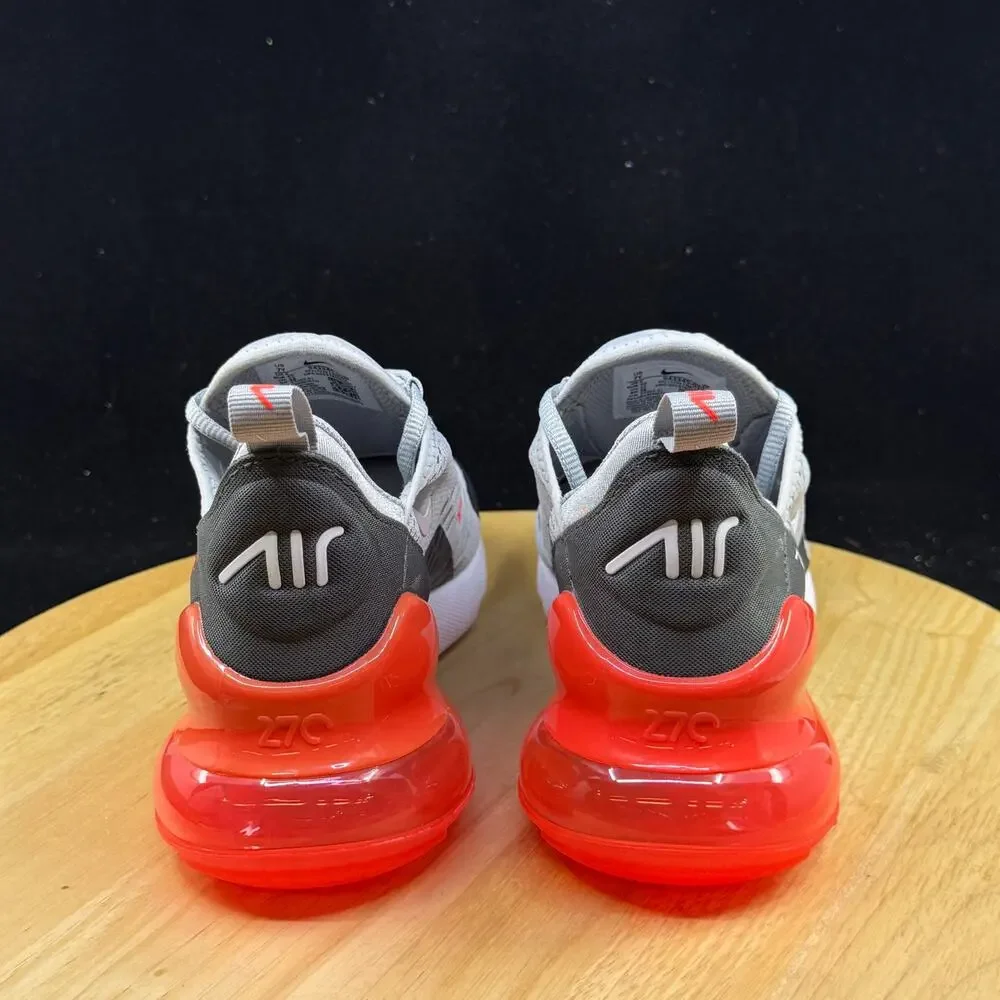 Nike Air Max 270 (Gs) Wolf Grey-White-Anth Sz 7Y-Womens Sz 8.5 [943345-039]